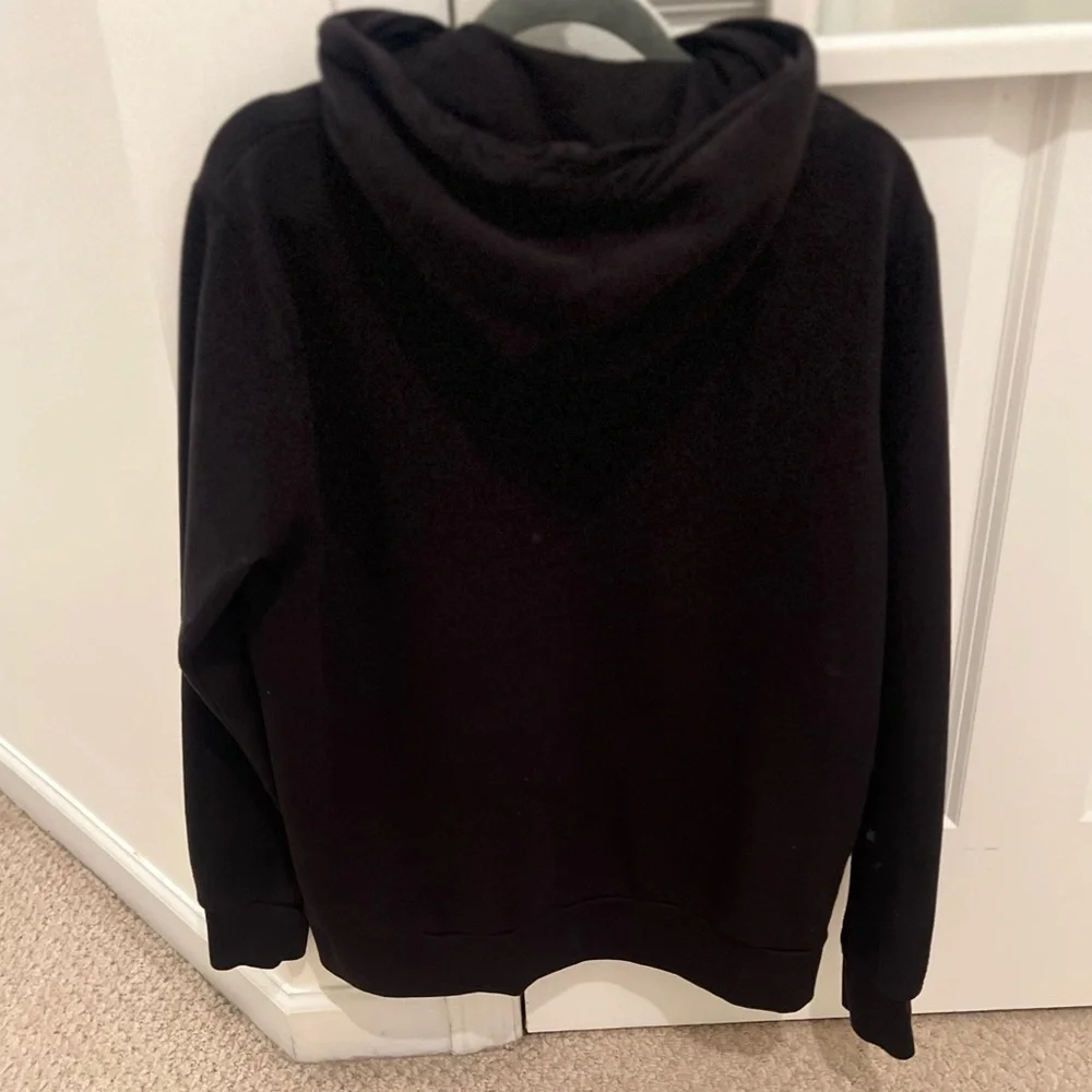 3/$19 Kronstadt Lars black Recycled cotton hoodie sweatshirt
